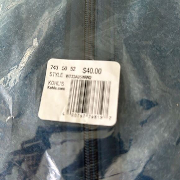 Tek Gear® Micro Fleece Jacket Blue Crayon NWT IN PACKAGE - Picture 3 of 4